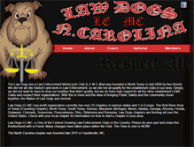 Tablet Screenshot of nclawdogs.com